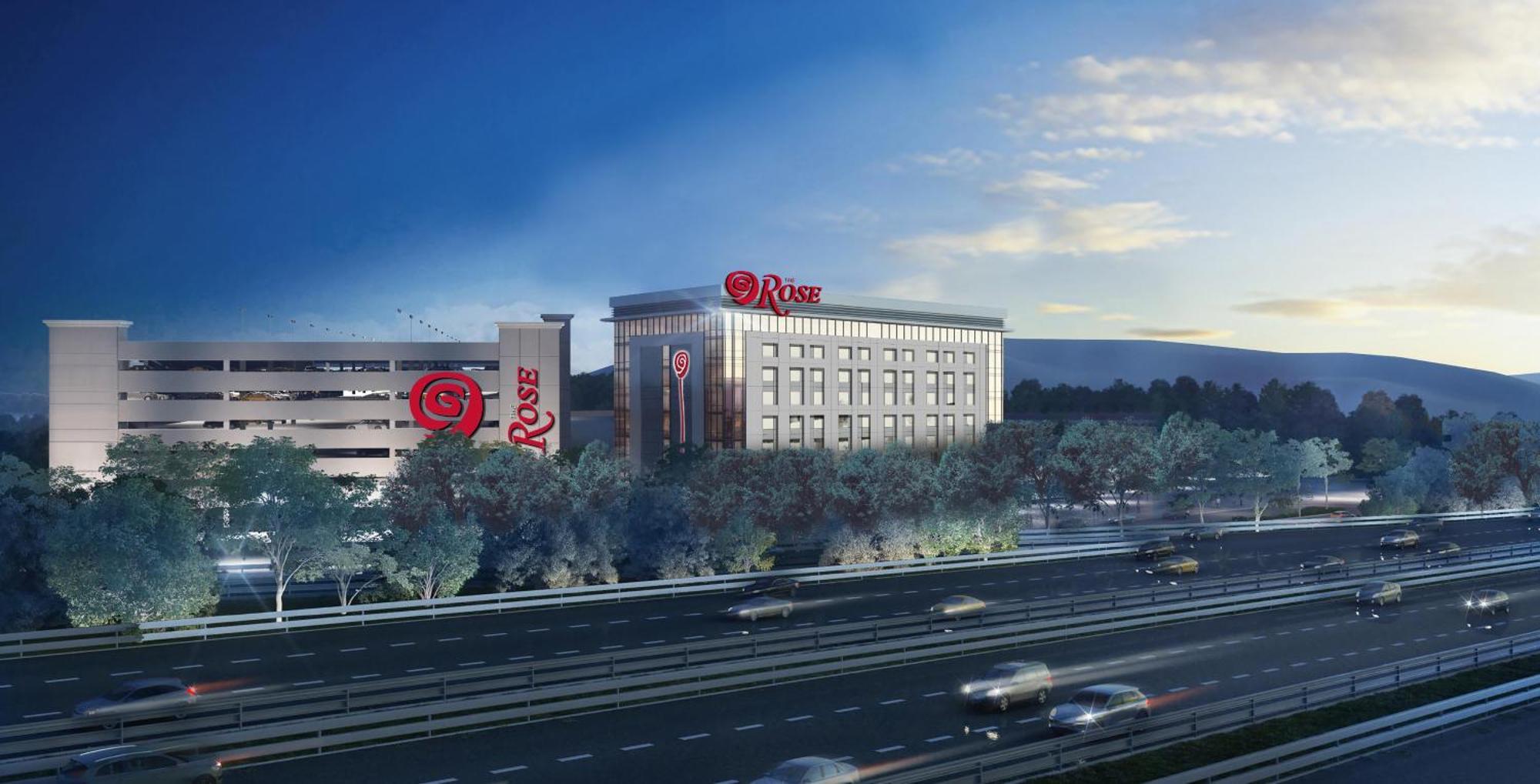 The Rose Gaming Resort Dumfries Bagian luar foto